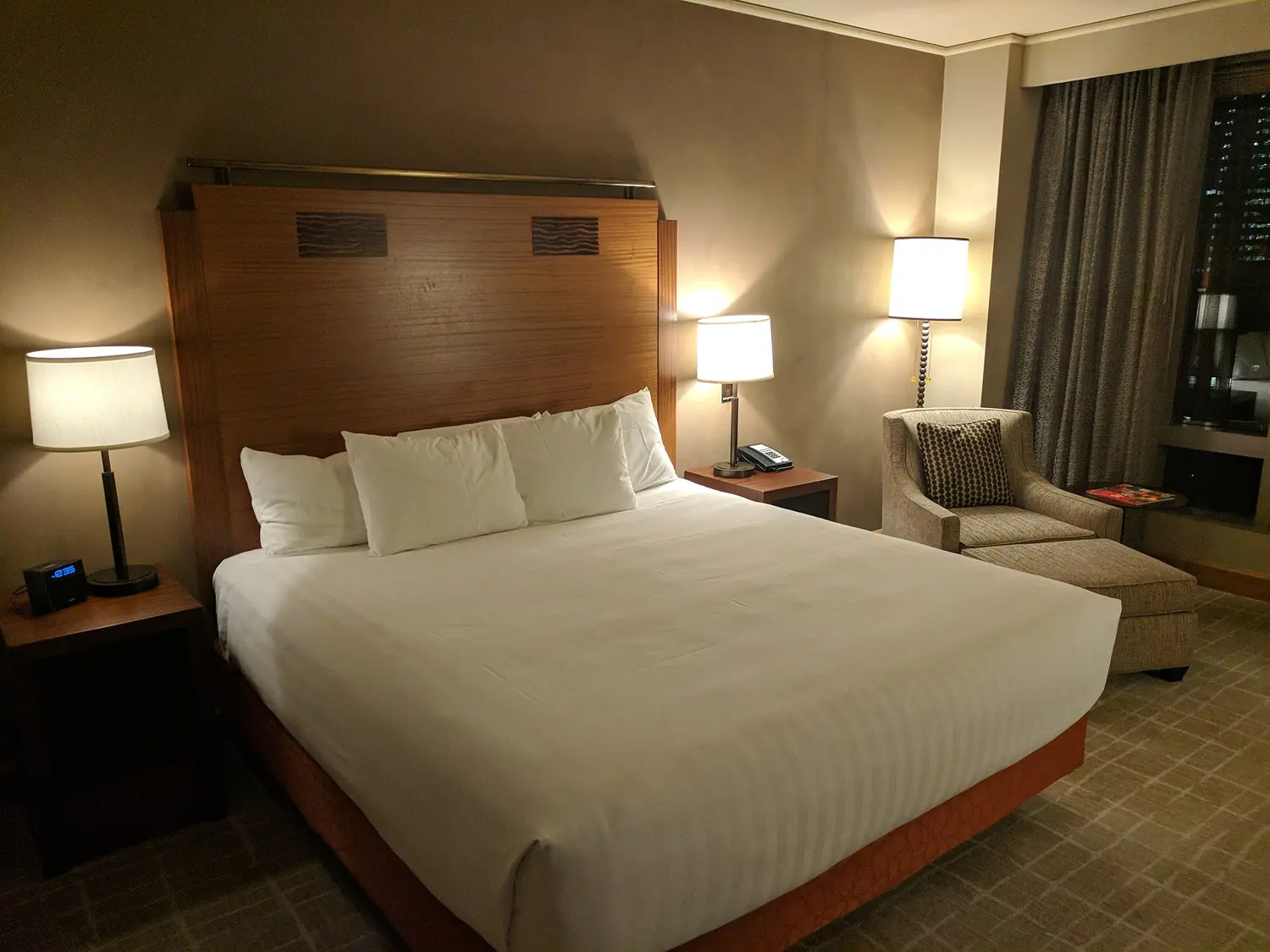 Une chambre d'hôtel